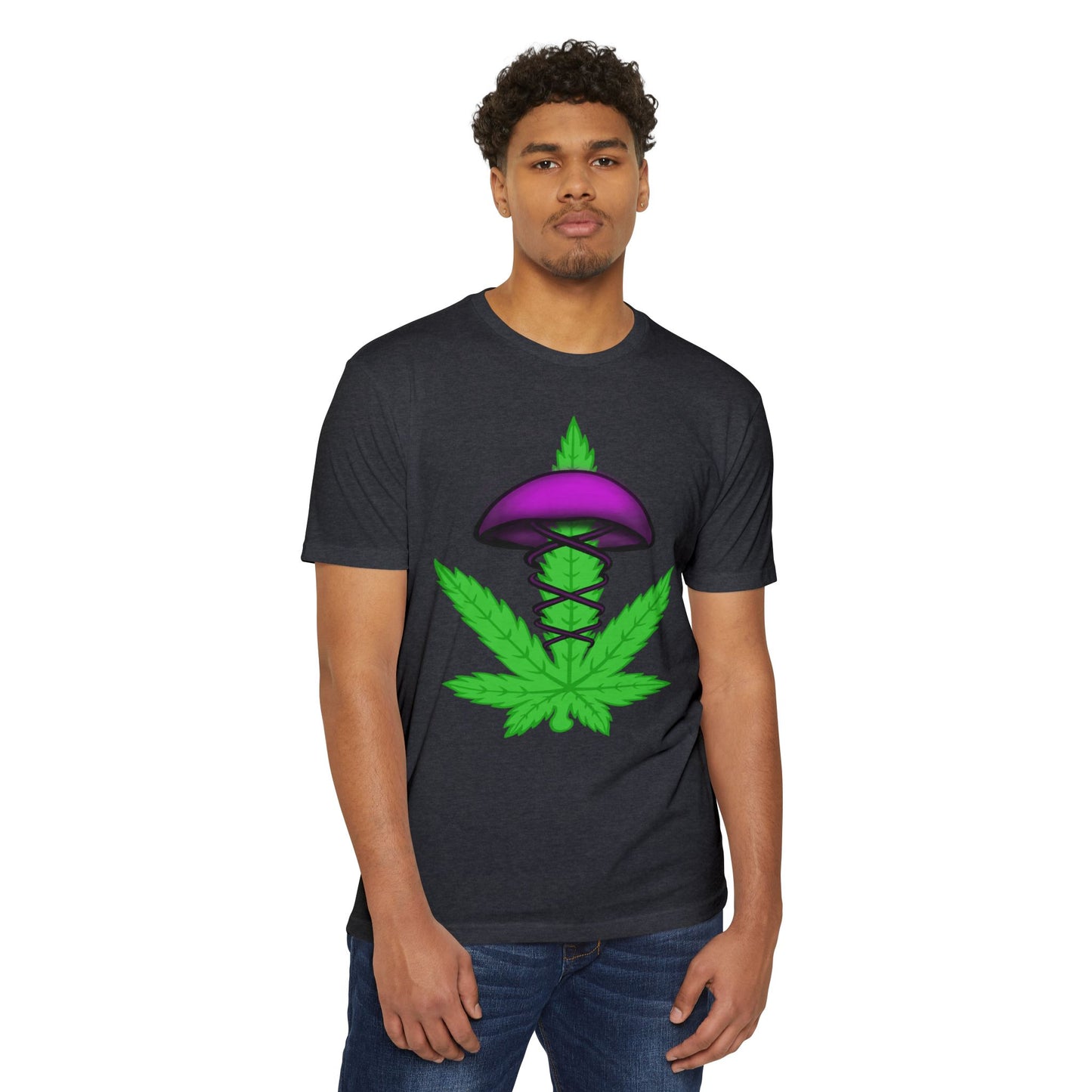 Psychadelic Weed DNA Tee