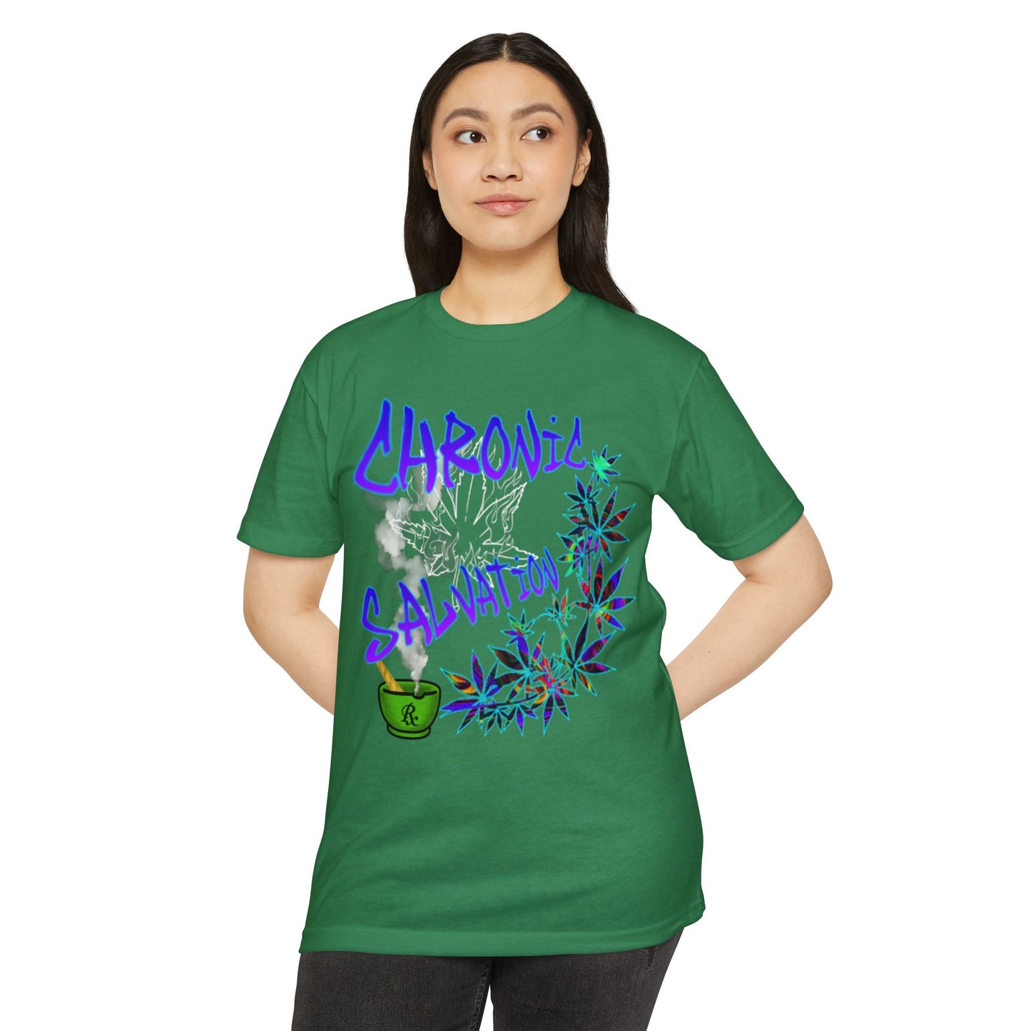 'Chronic Salvation' Cannabis Medicine Holistic Tee