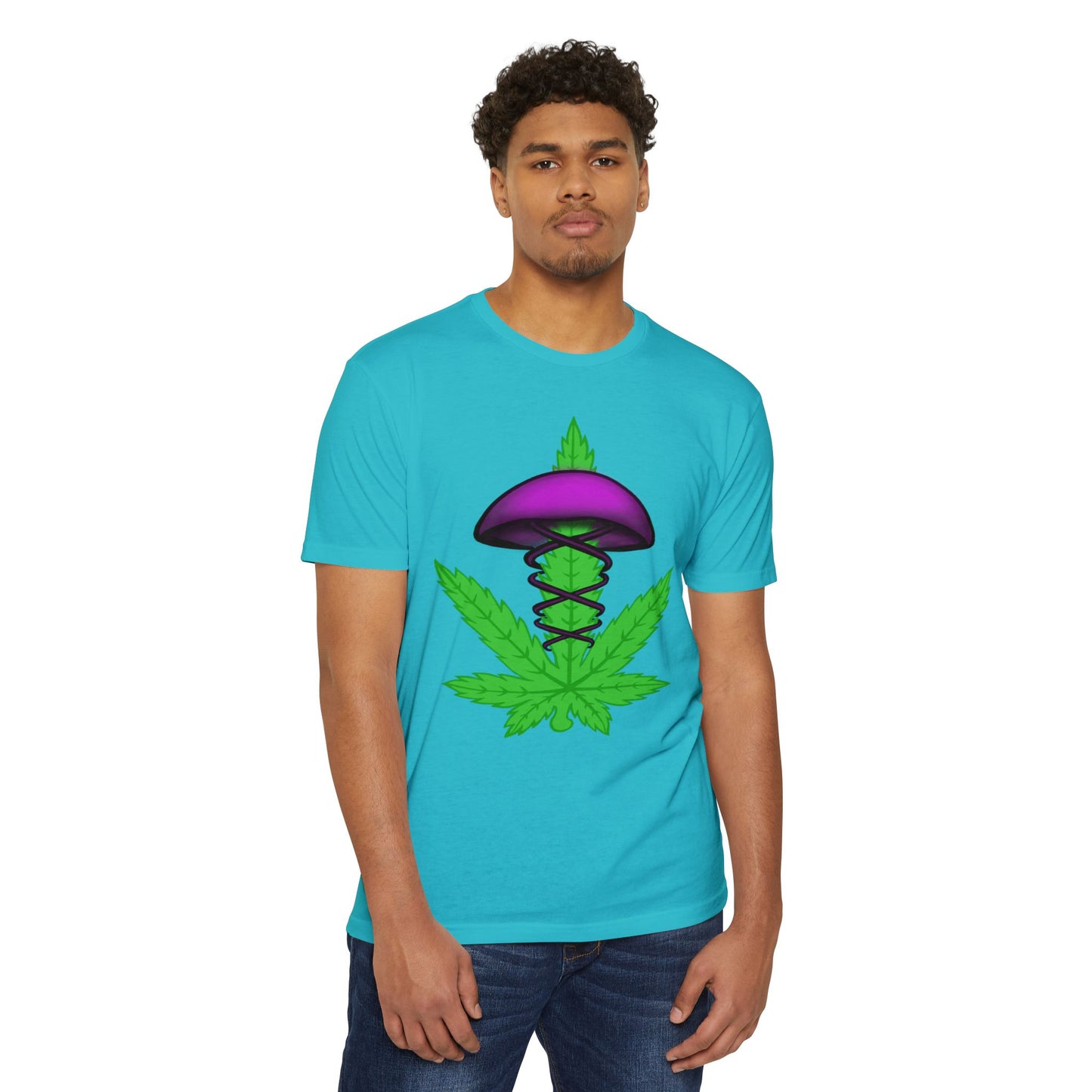 Psychadelic Weed DNA Tee