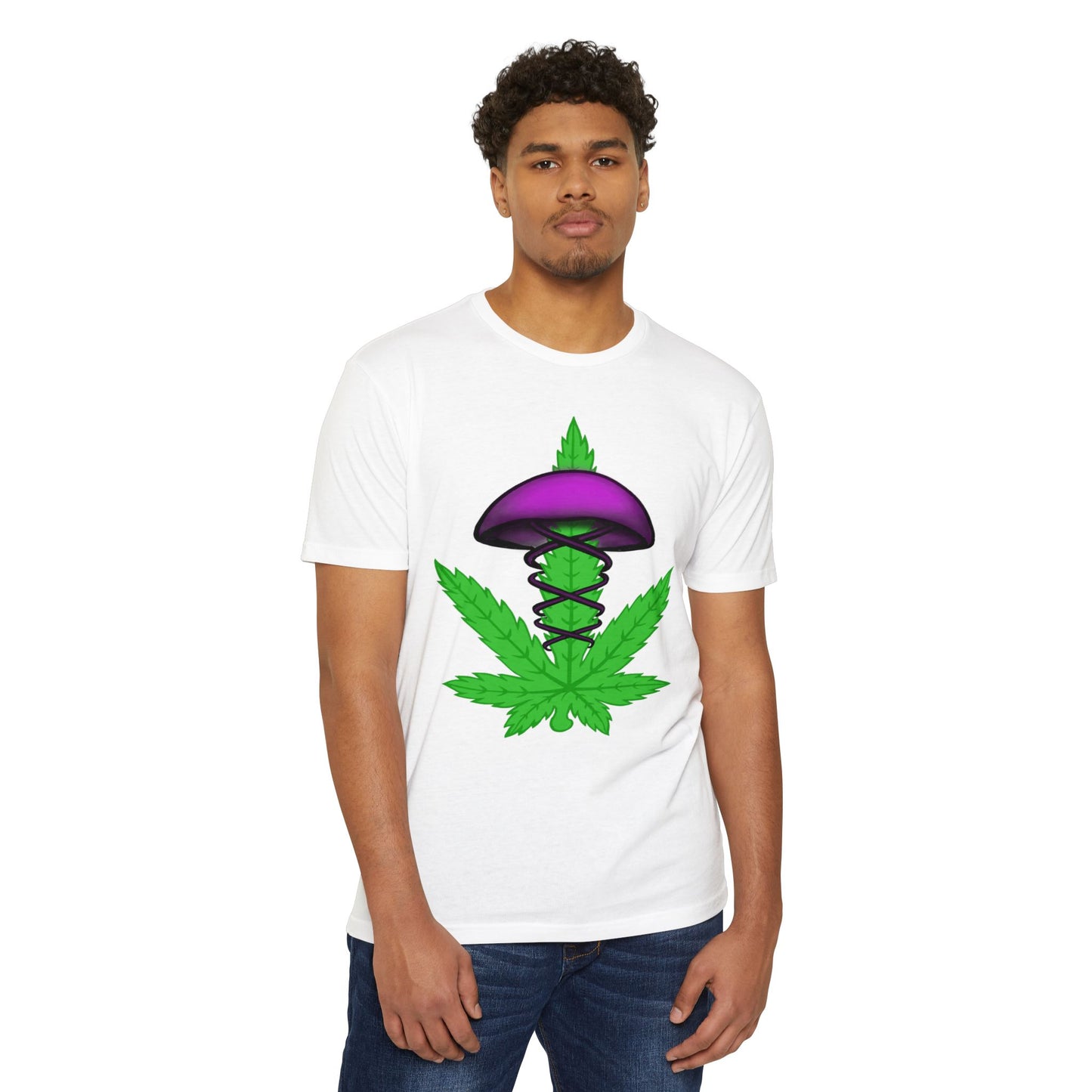 Psychadelic Weed DNA Tee