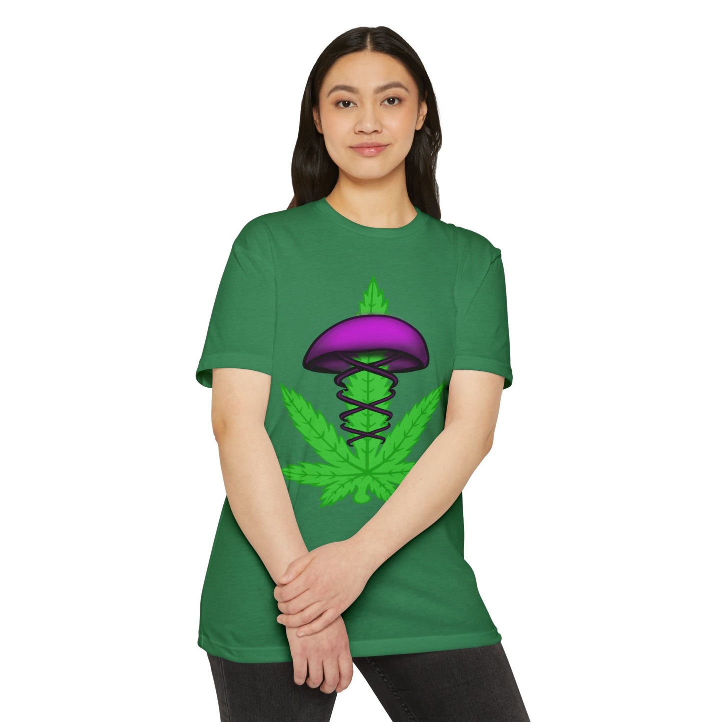 Psychadelic Weed DNA Tee