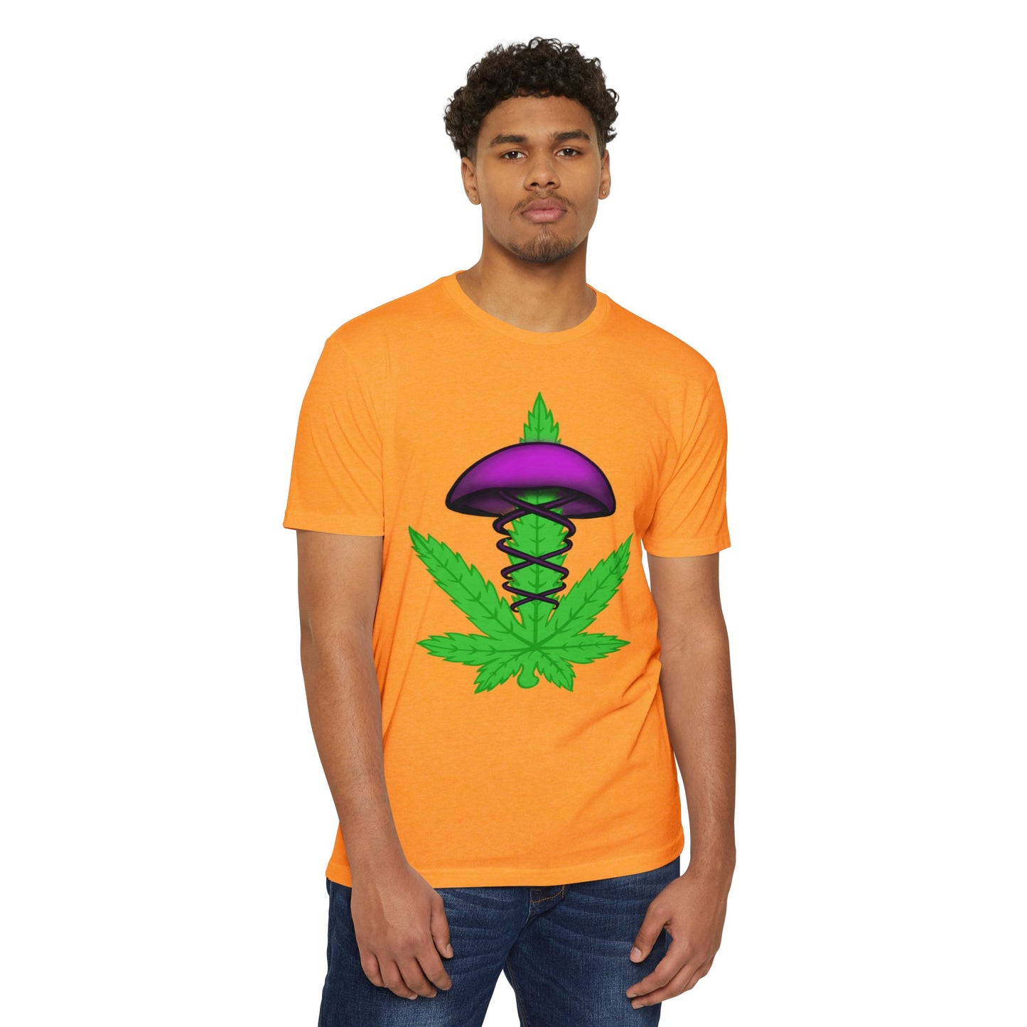 Psychadelic Weed DNA Tee