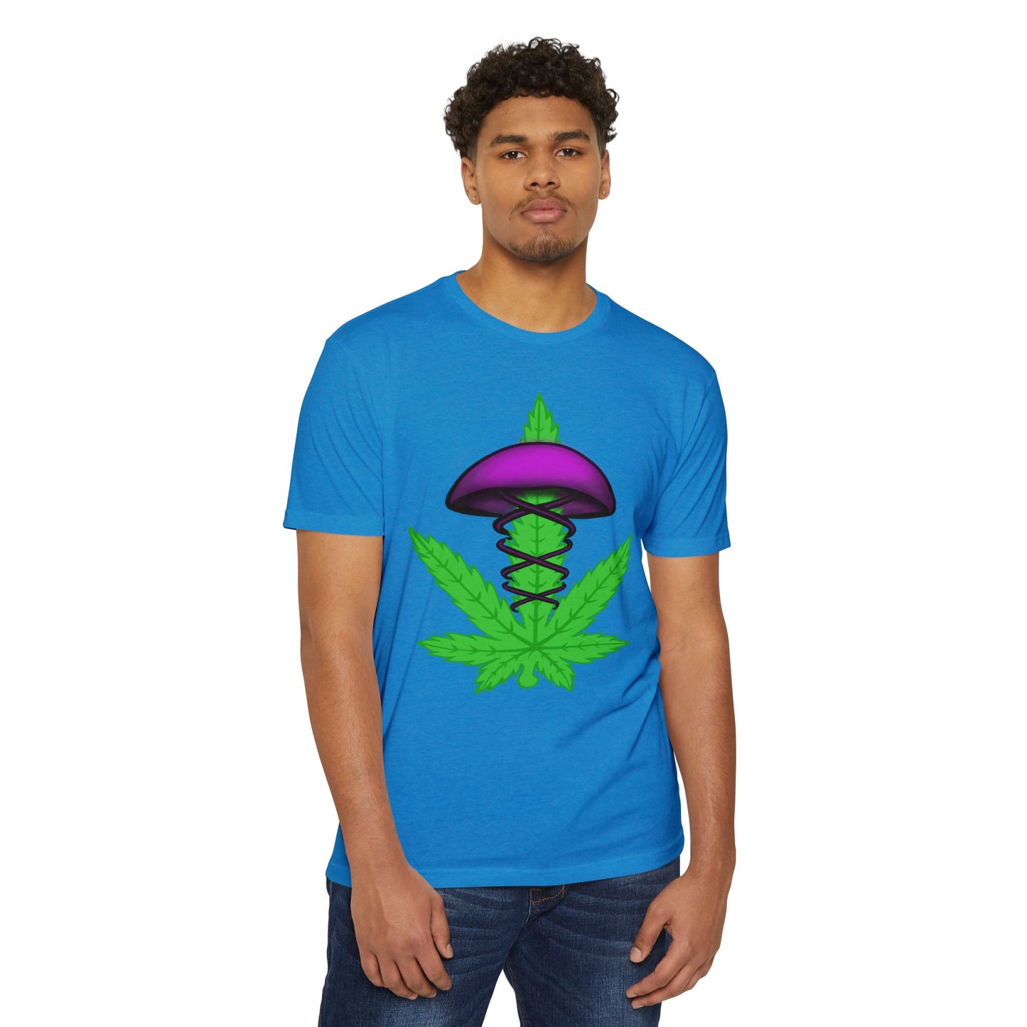 Psychadelic Weed DNA Tee