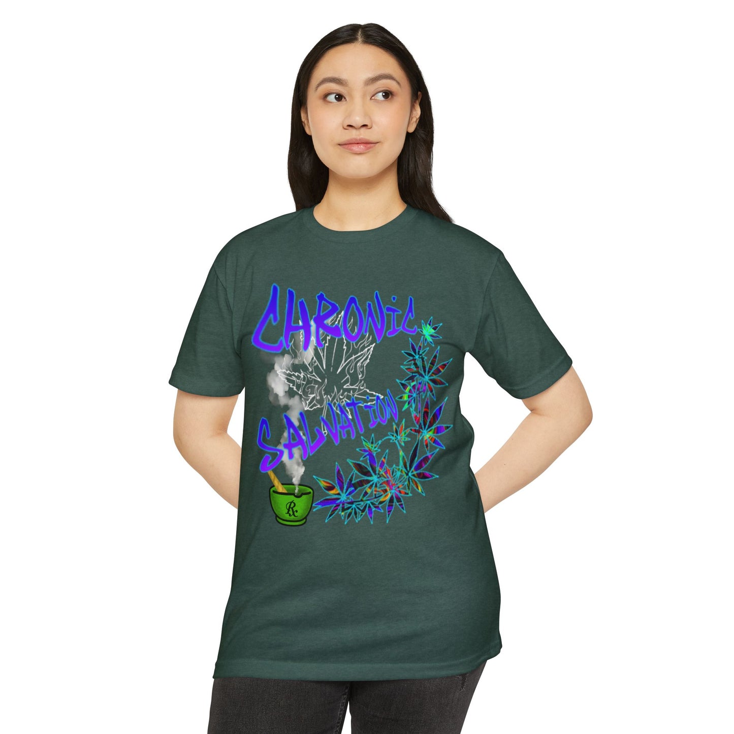 'Chronic Salvation' Cannabis Medicine Holistic Tee