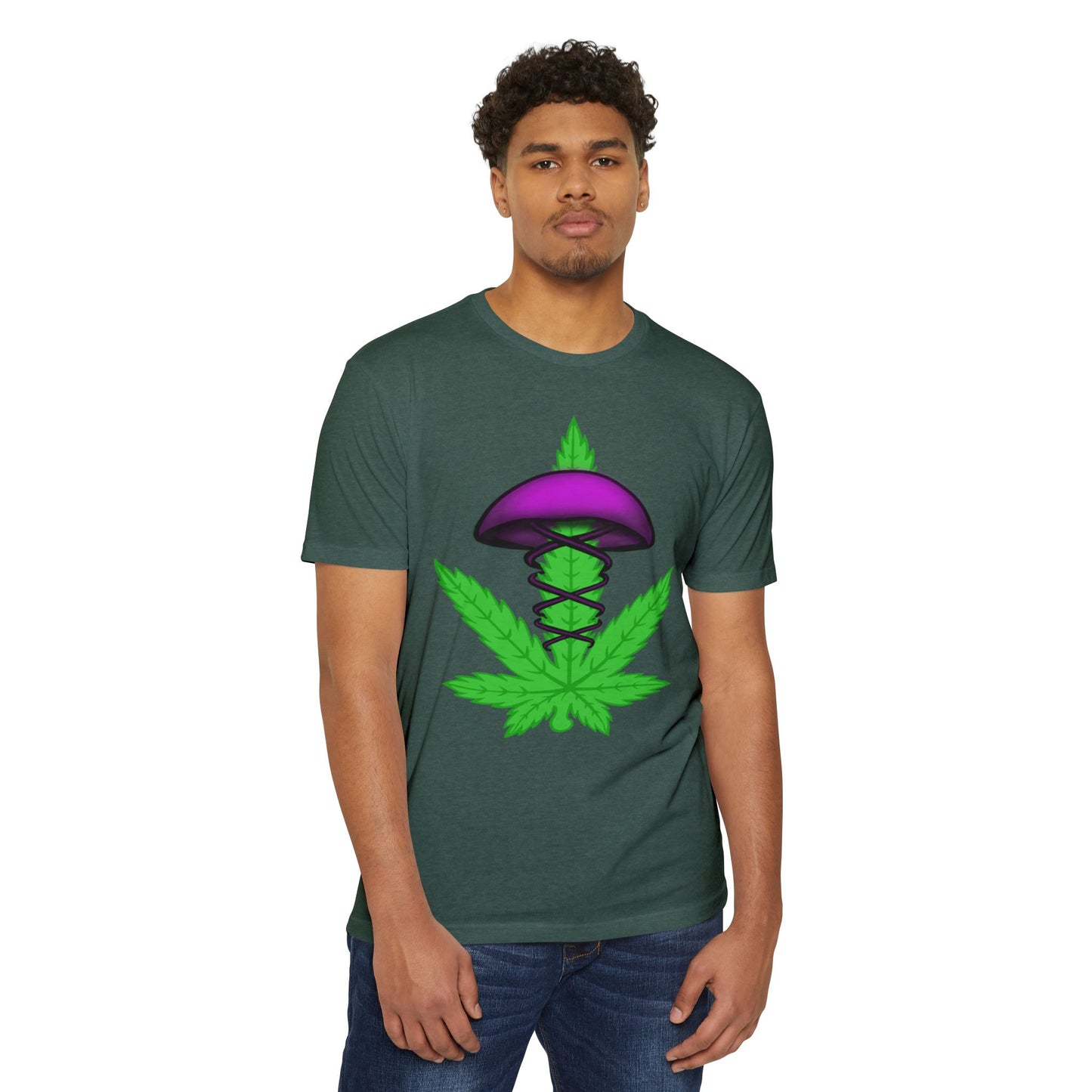 Psychadelic Weed DNA Tee