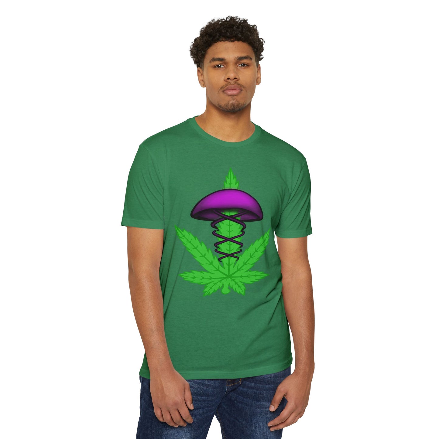 Psychadelic Weed DNA Tee