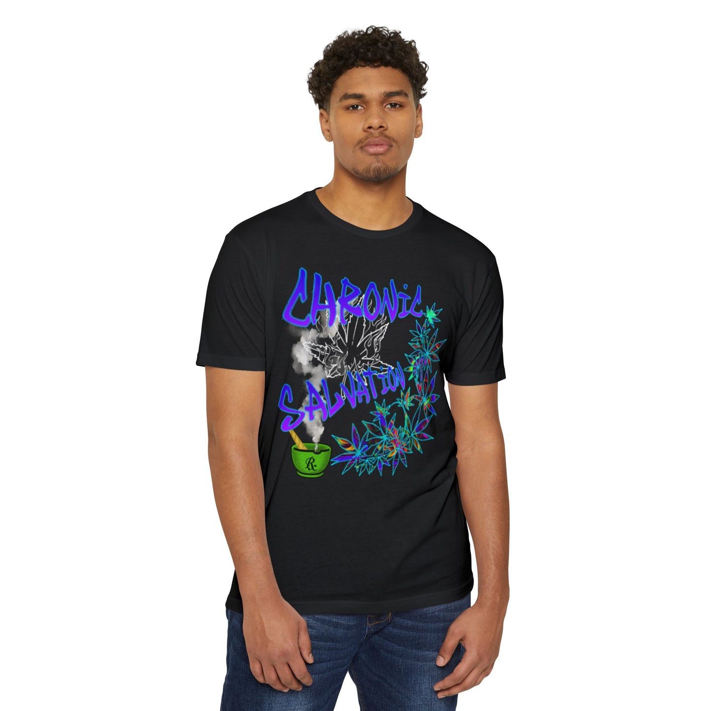 'Chronic Salvation' Cannabis Medicine Holistic Tee
