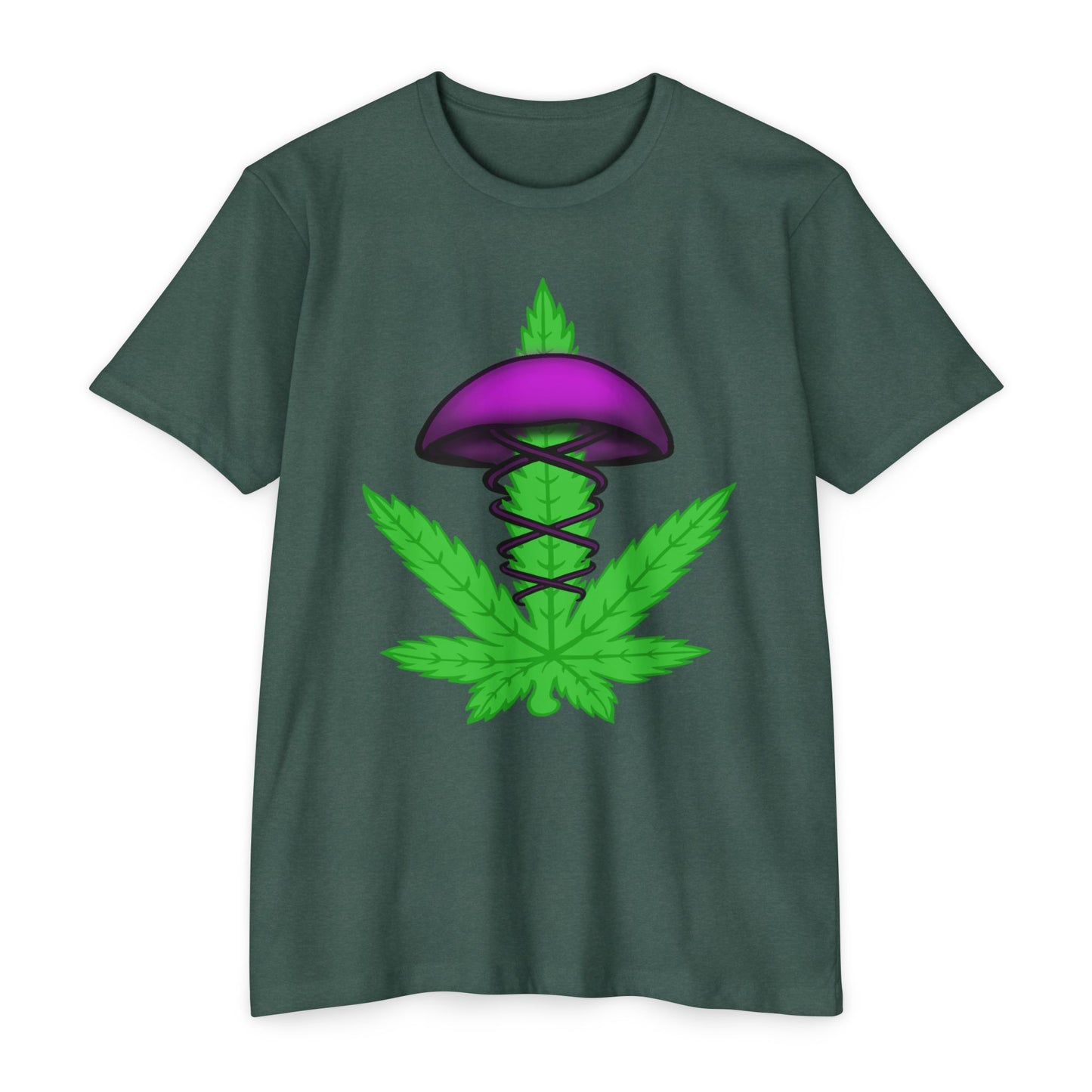 Psychadelic Weed DNA Tee