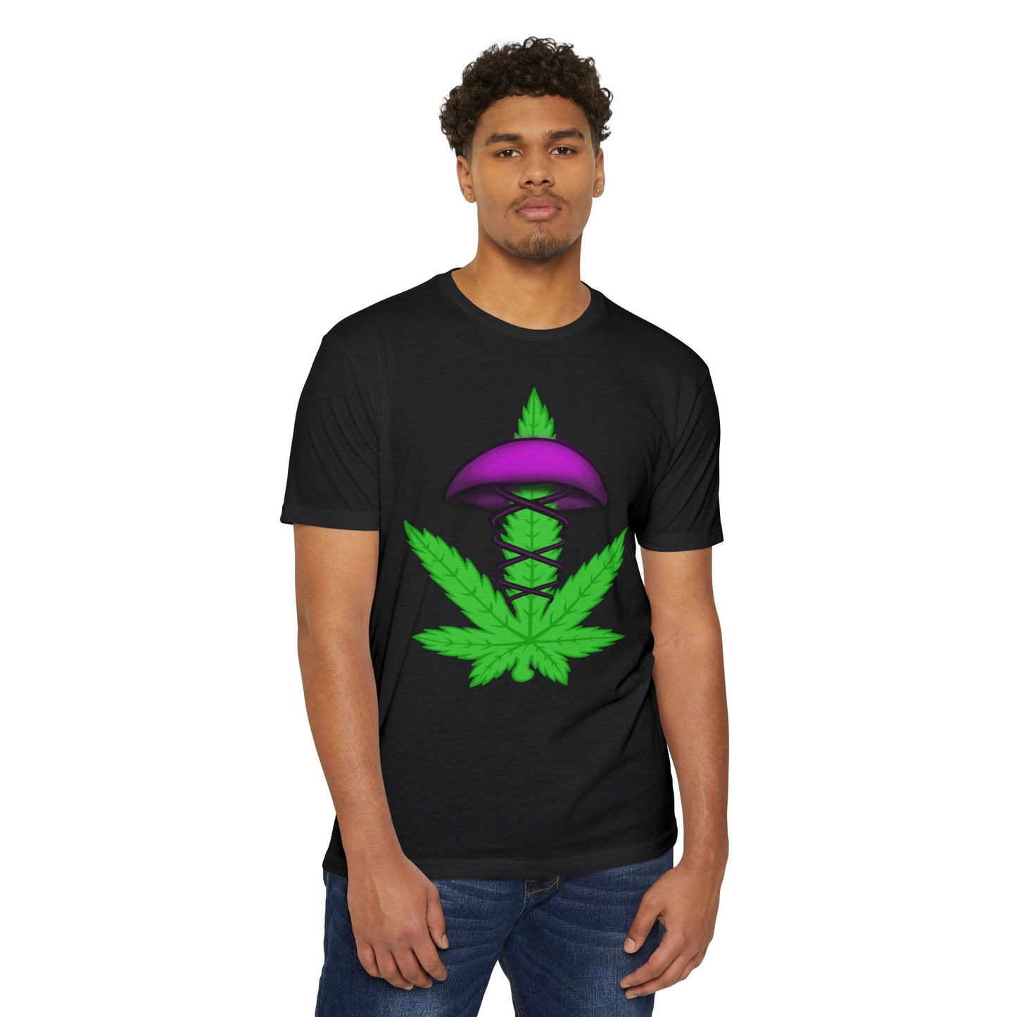 Psychadelic Weed DNA Tee
