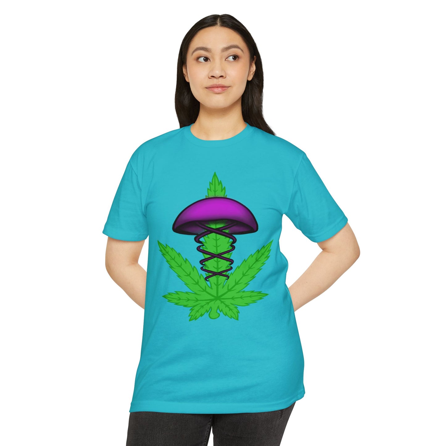 Psychadelic Weed DNA Tee
