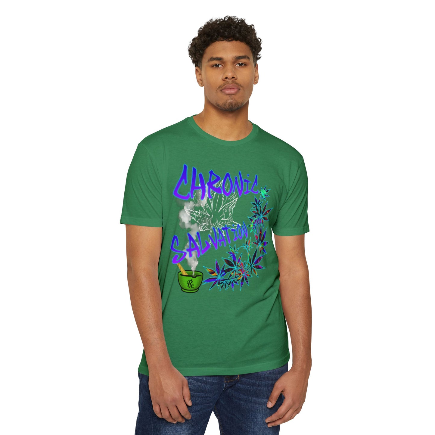 'Chronic Salvation' Cannabis Medicine Holistic Tee