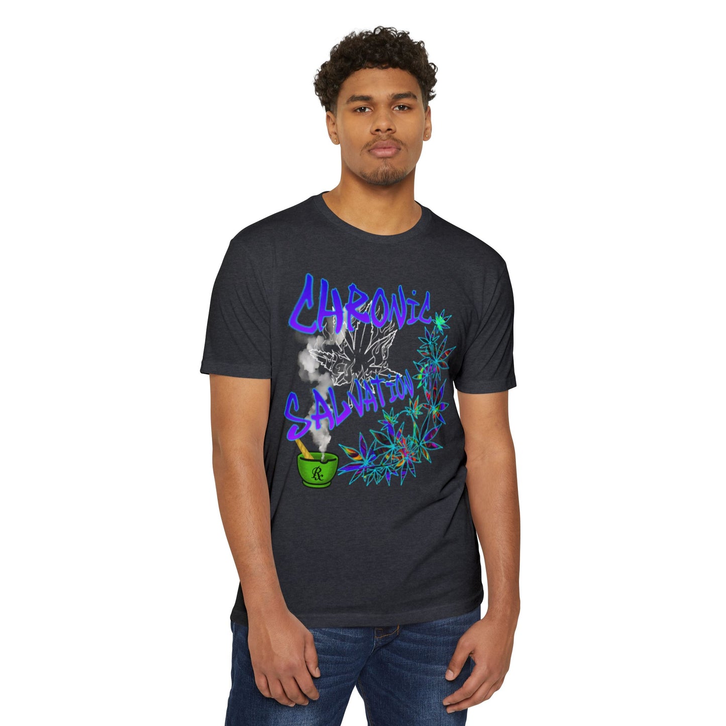 'Chronic Salvation' Cannabis Medicine Holistic Tee
