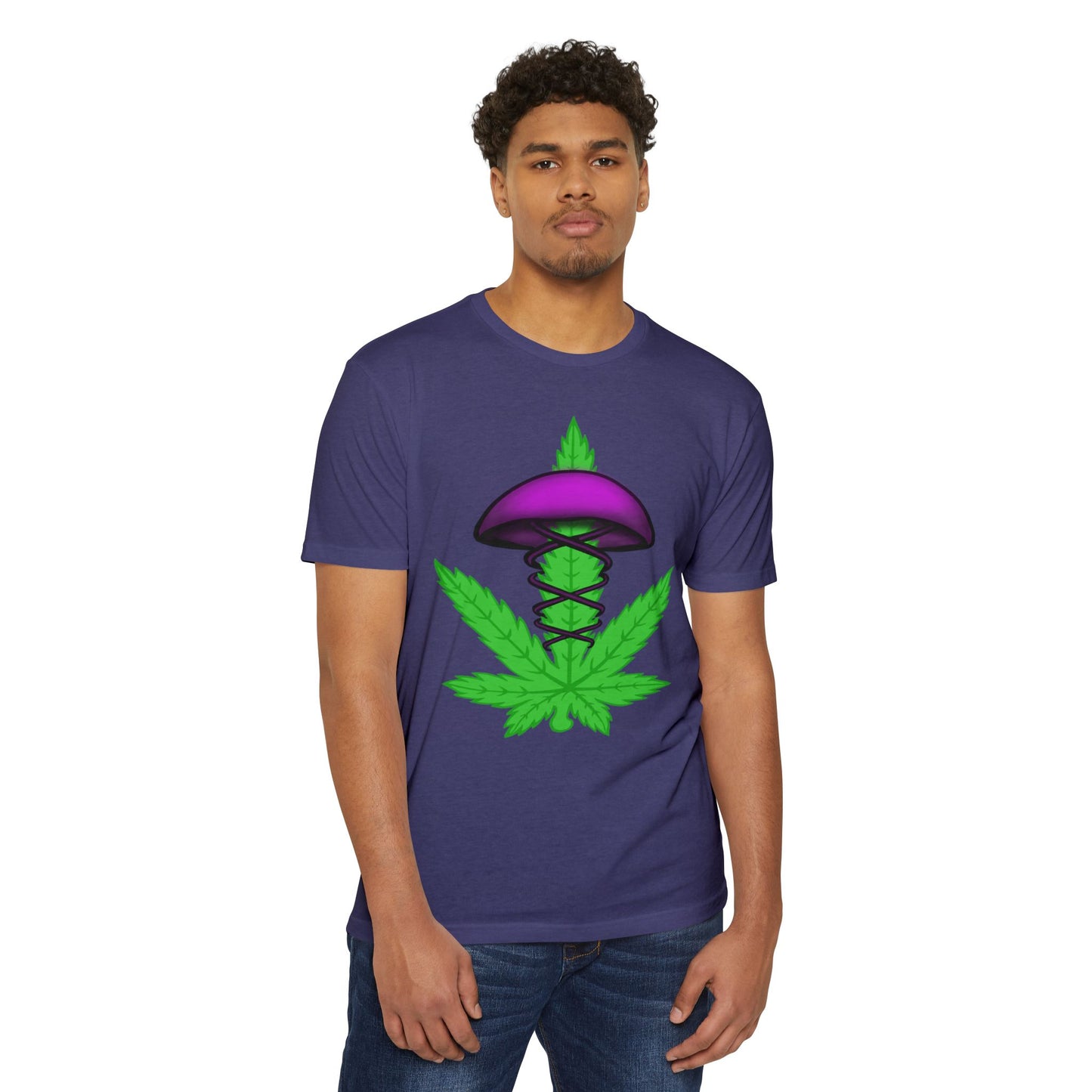Psychadelic Weed DNA Tee