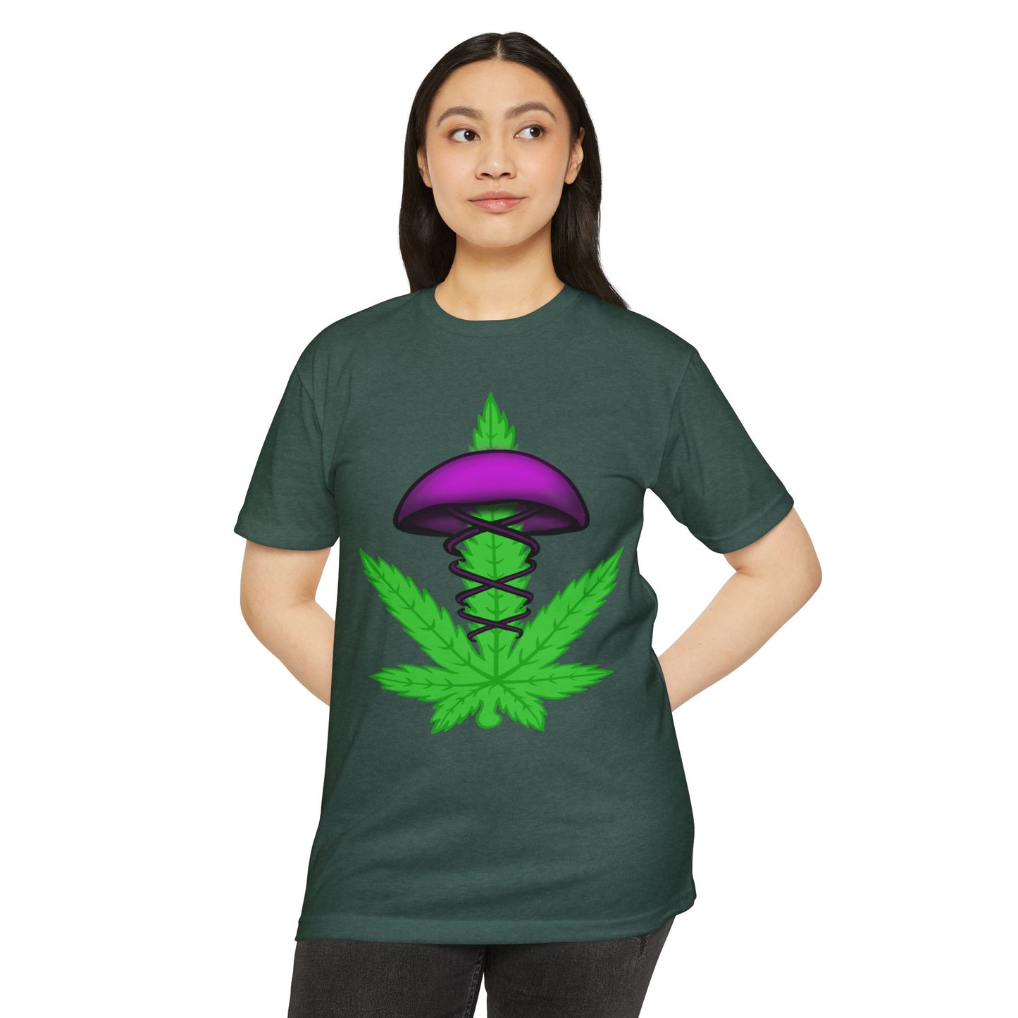 Psychadelic Weed DNA Tee